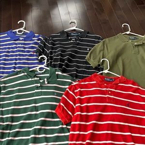 BUNDLE 5 Ralph Lauren Polo Shirts